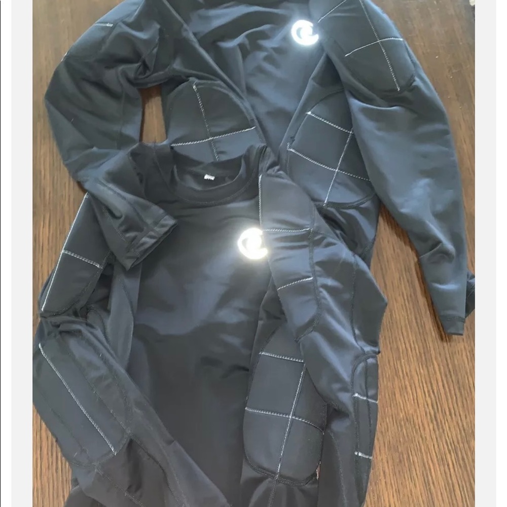 Youth soccer goalie padded jerseys